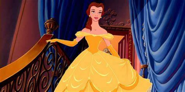 Beauty and the Beast Belle Ivory and Gold Lace Fantasy Gown Etsy
