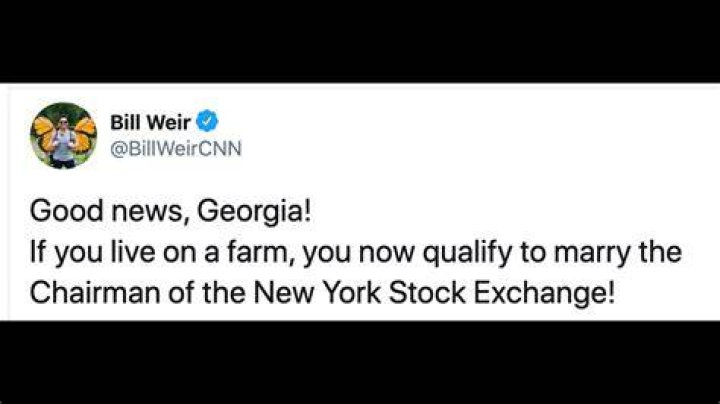 Bill Weir on Twitter "(And if he’s gay, what an AMAZING resume item