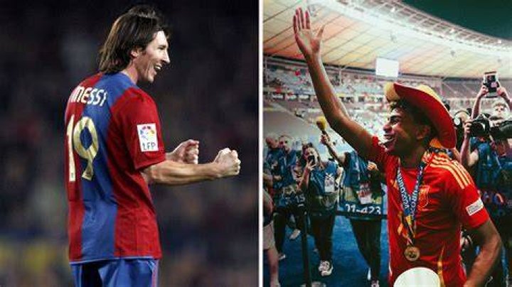Wie einst Lionel Messi Lamine Yamal begeistert FC Barcelona Fußball